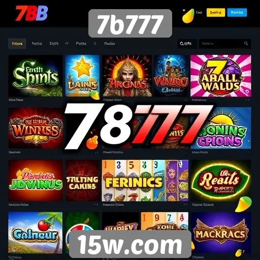 Os jogos mais populares disponíveis em 7b777